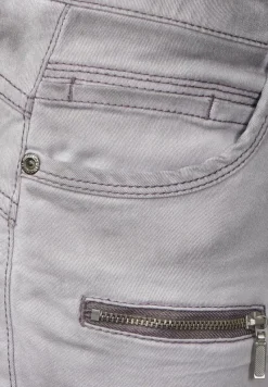 Street One Hosen*Helle Slim Fit Hose Maxim cyber grey