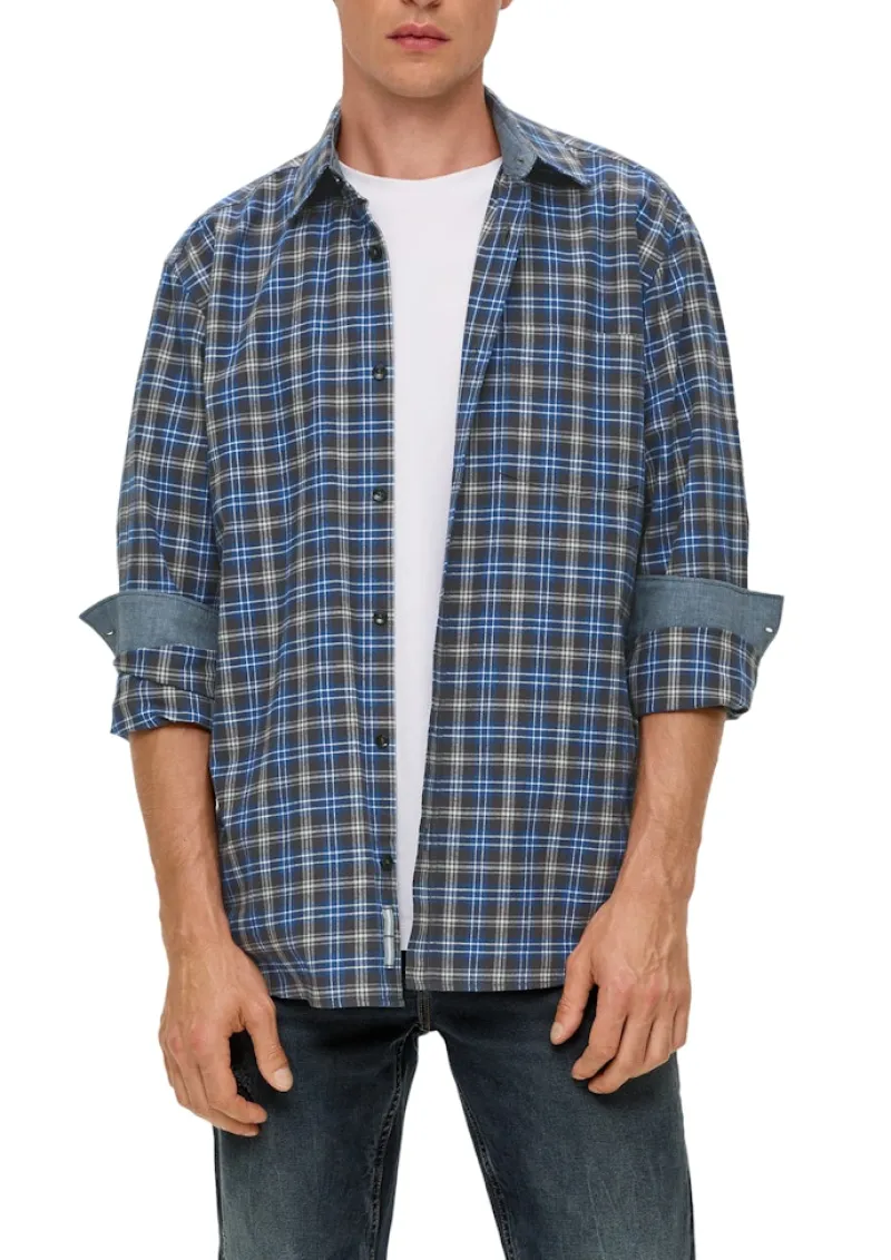 s.Oliver Hemden|Big Boys*Hemd Blau