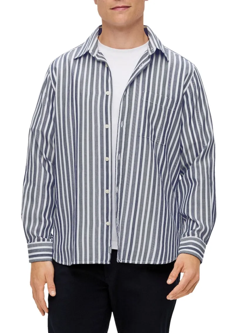 s.Oliver Hemden*Hemd blau2