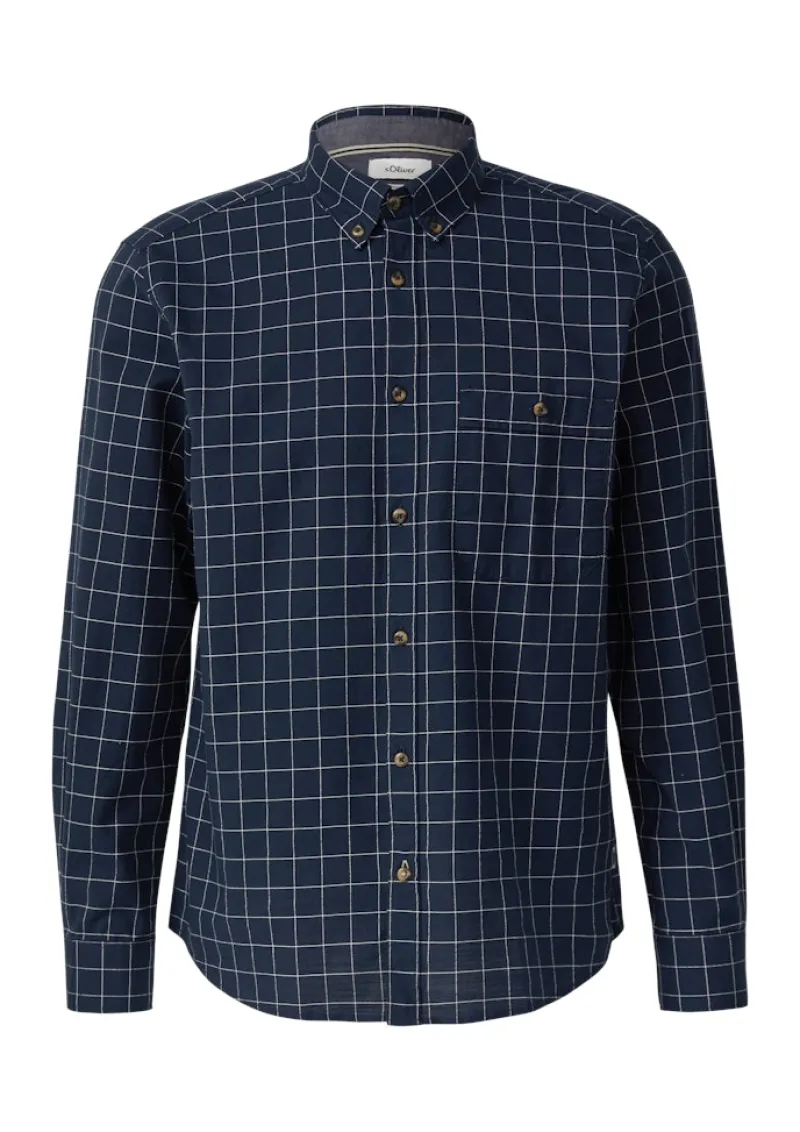 s.Oliver Hemden|Big Boys*Hemd blau2