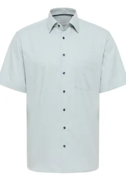 ETERNA Hemden|Big Boys*Hemd Hahnentritt Kurzarm pastellgrün