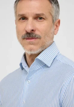 ETERNA Hemden|Big Boys*Hemd Jersey Langarm Blau