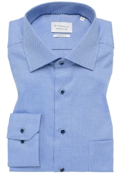 ETERNA Hemden|Big Boys*Hemd Langarm Blau