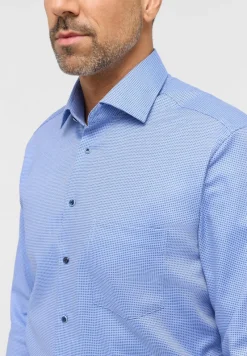 ETERNA Hemden|Big Boys*Hemd Langarm Blau