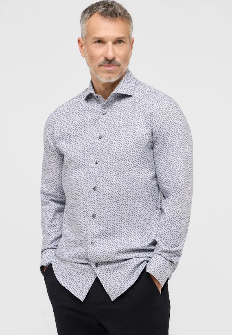 ETERNA Hemden|Big Boys*Hemd Langarm Grau