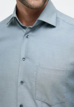 ETERNA Hemden|Big Boys*Hemd Langarm salbeigrün