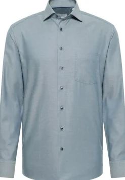 ETERNA Hemden|Big Boys*Hemd Langarm salbeigrün