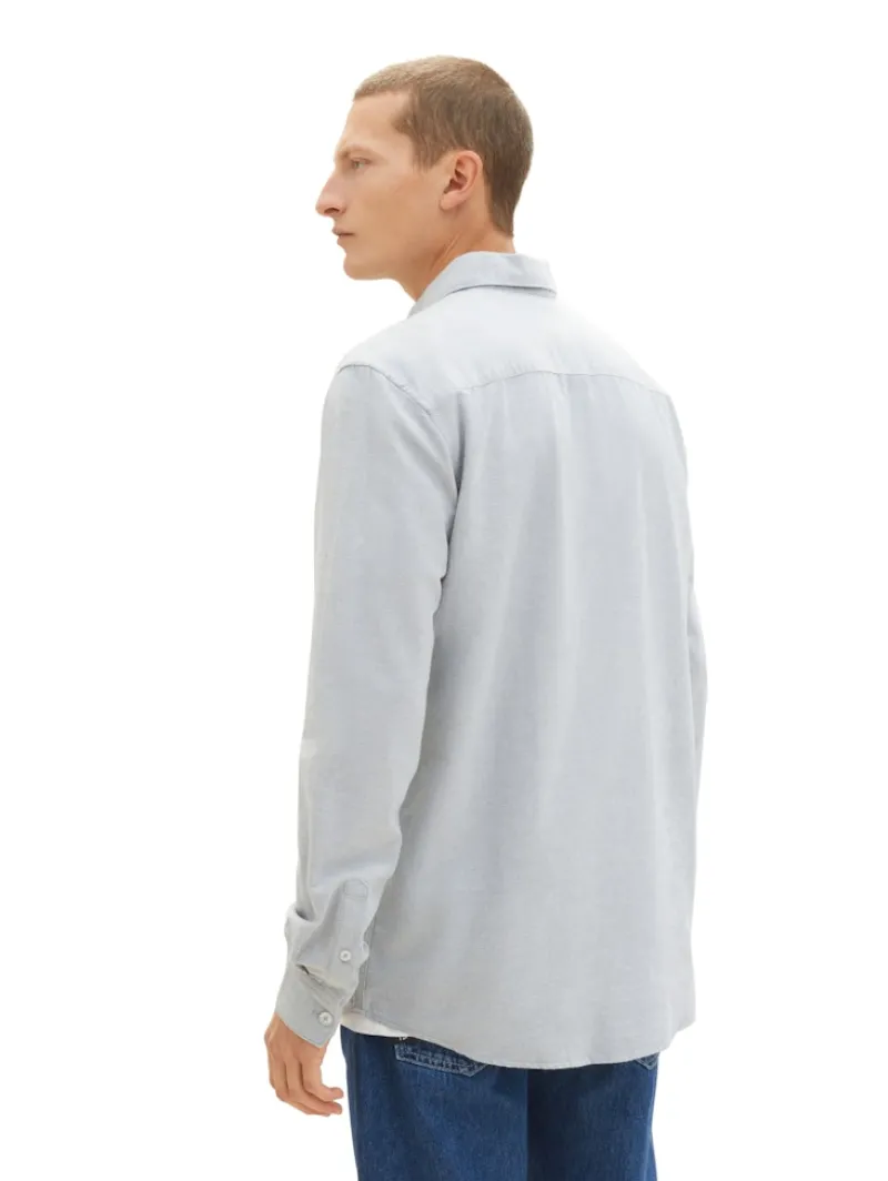 Tom Tailor Hemden|Big Boys*Hemd mit Brusttasche grey mint chambray