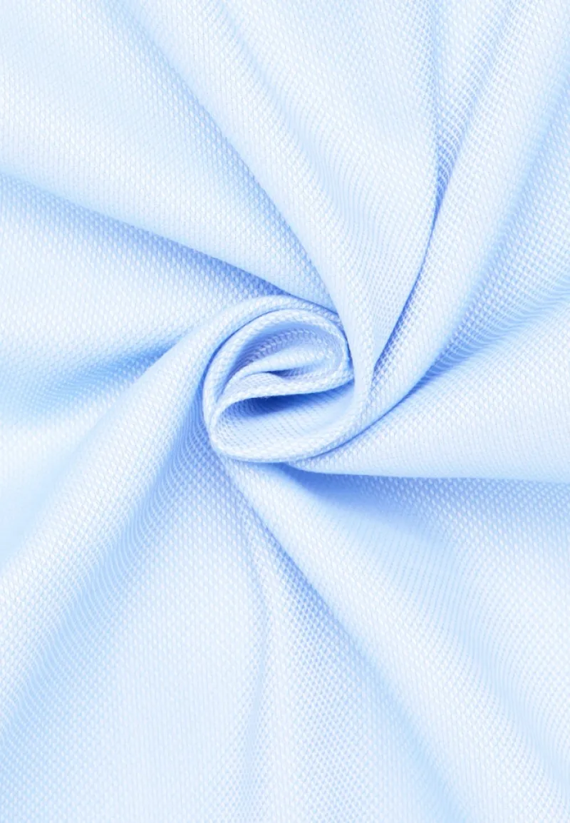 ETERNA Hemden|Big Boys*Hemd Natté Langarm hellblau