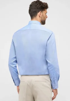 ETERNA Hemden|Big Boys*Hemd Oxford Langarm Blau