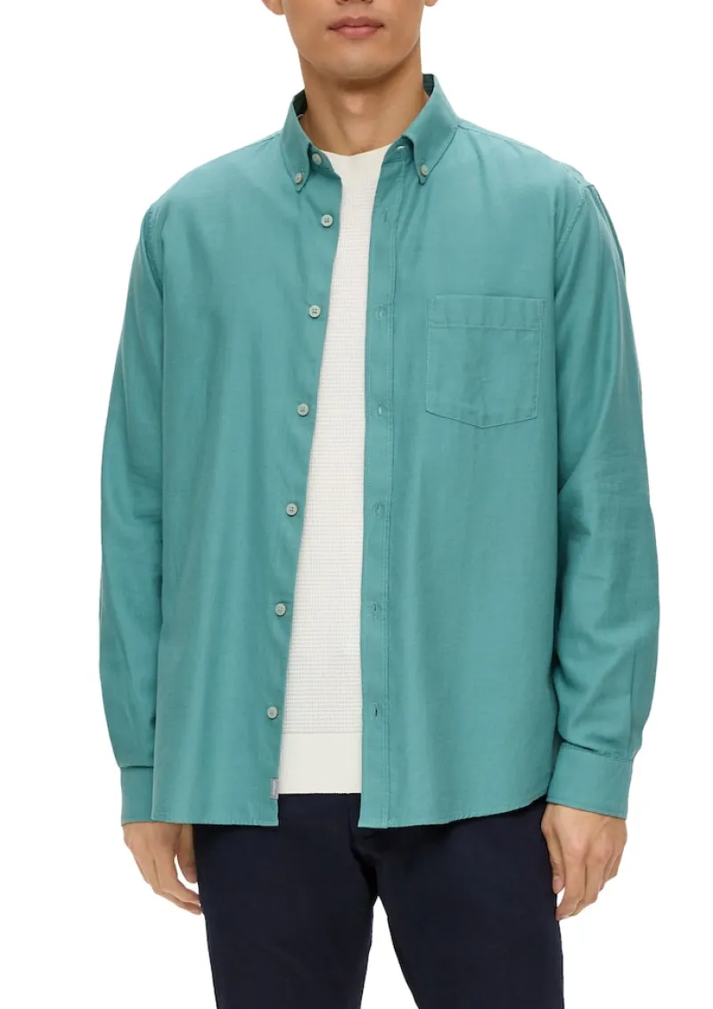 s.Oliver Hemden|Big Boys*Hemd petrol