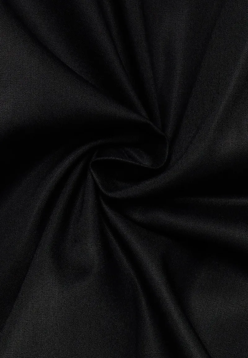 ETERNA Hemden|Big Boys*Hemd Popeline Langarm Schwarz