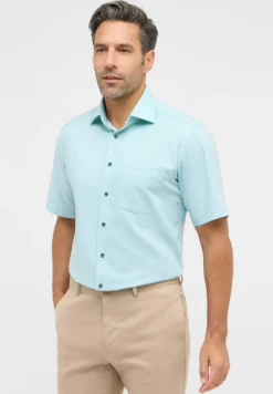ETERNA Hemden|Big Boys*Hemd Twill Kurzarm Mint