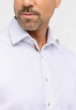 ETERNA Hemden|Big Boys*Hemd Twill Langarm Blau