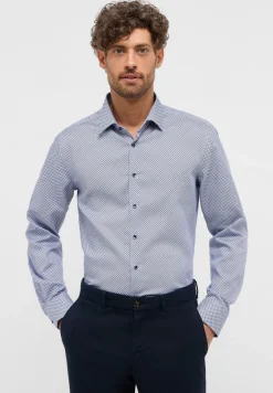 ETERNA Hemden|Big Boys*Hemd Twill Langarm Blau