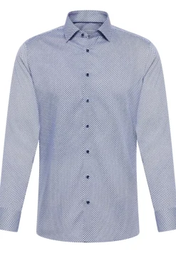 ETERNA Hemden|Big Boys*Hemd Twill Langarm Blau