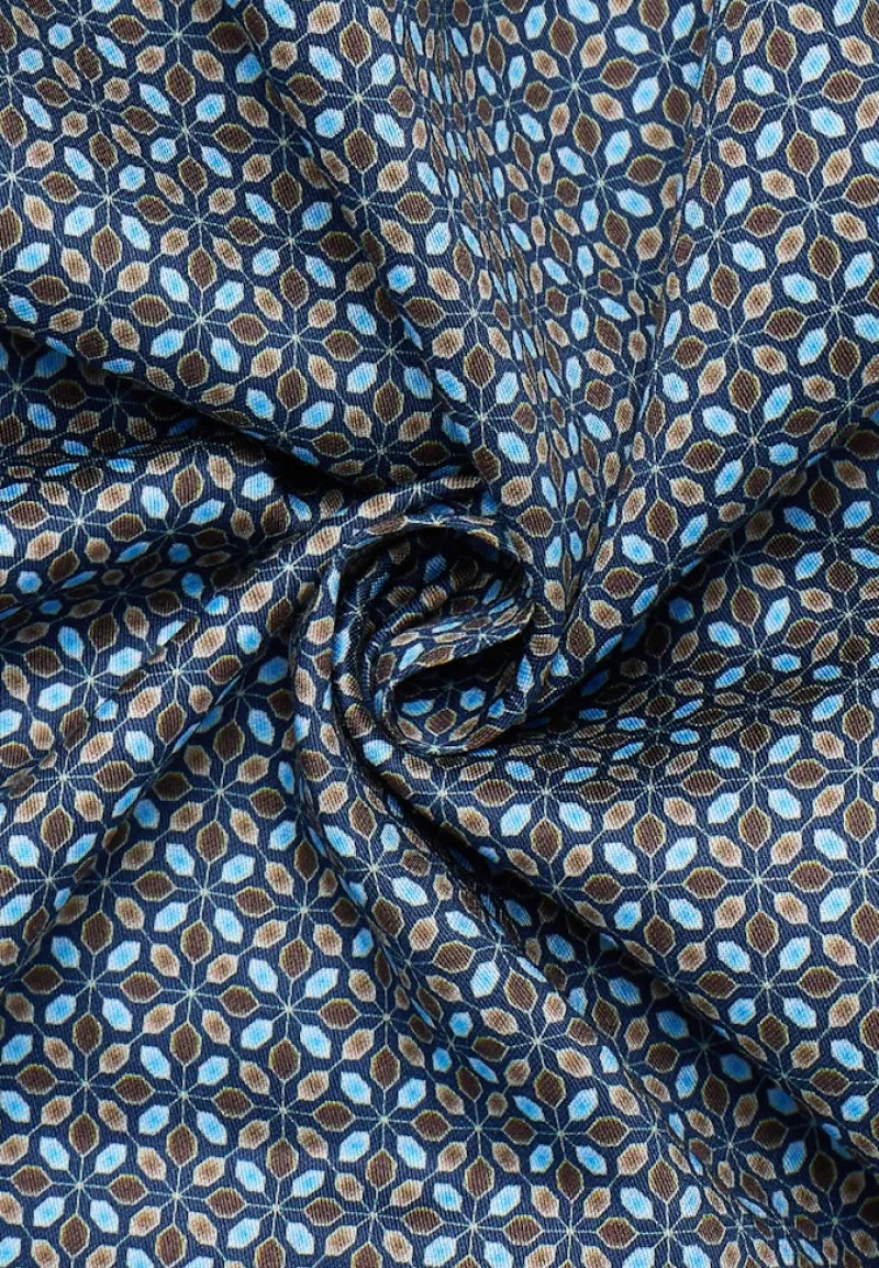 ETERNA Hemden|Big Boys*Hemd Twill Langarm Braun