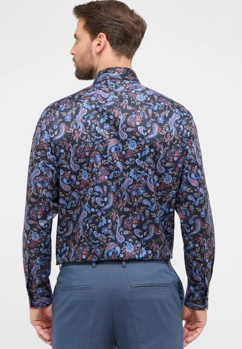 ETERNA Hemden|Big Boys*Hemd Twill Langarm denim