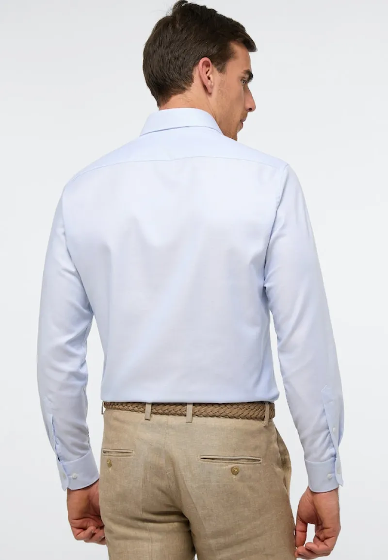 ETERNA Hemden|Big Boys*Hemd Twill Langarm hellblau