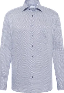 ETERNA Hemden|Big Boys*Hemd Twill Langarm hellblau