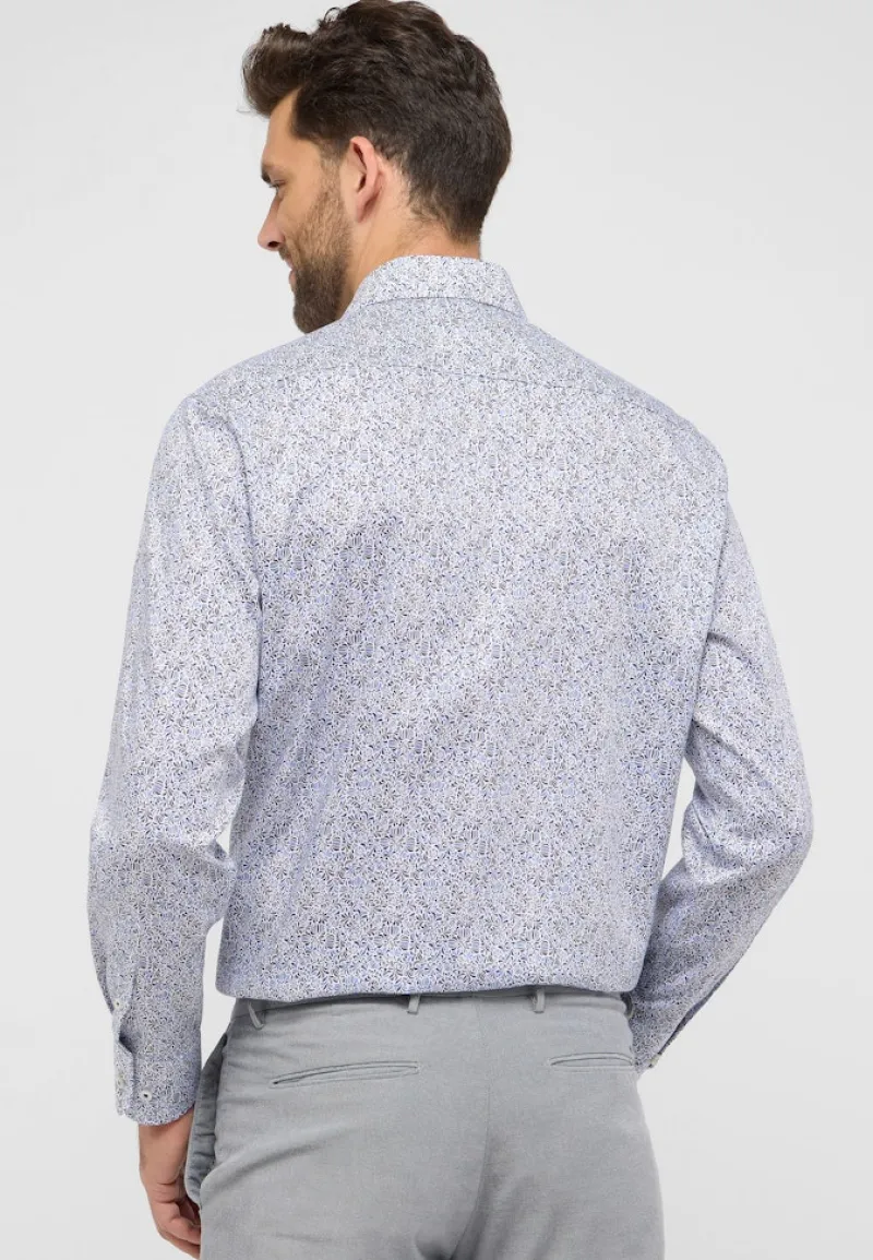 ETERNA Hemden|Big Boys*Hemd Twill Langarm hellblau