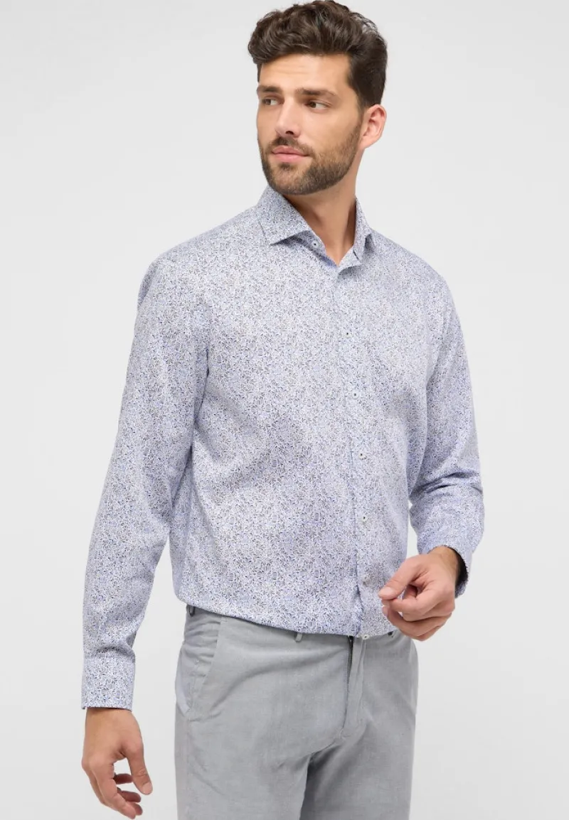 ETERNA Hemden|Big Boys*Hemd Twill Langarm hellblau