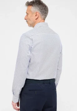 ETERNA Hemden|Big Boys*Hemd Twill Langarm rauchblau