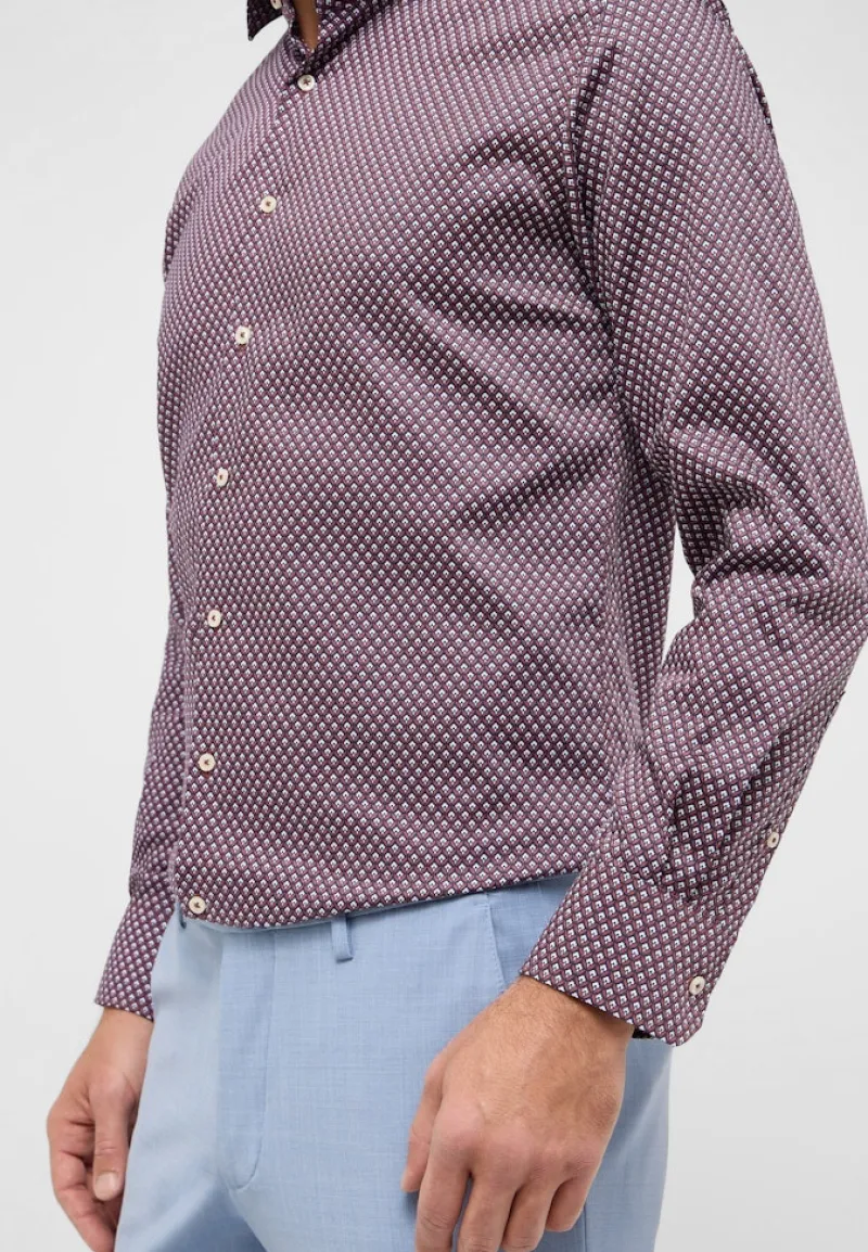 ETERNA Hemden|Big Boys*Hemd Twill Langarm Rot