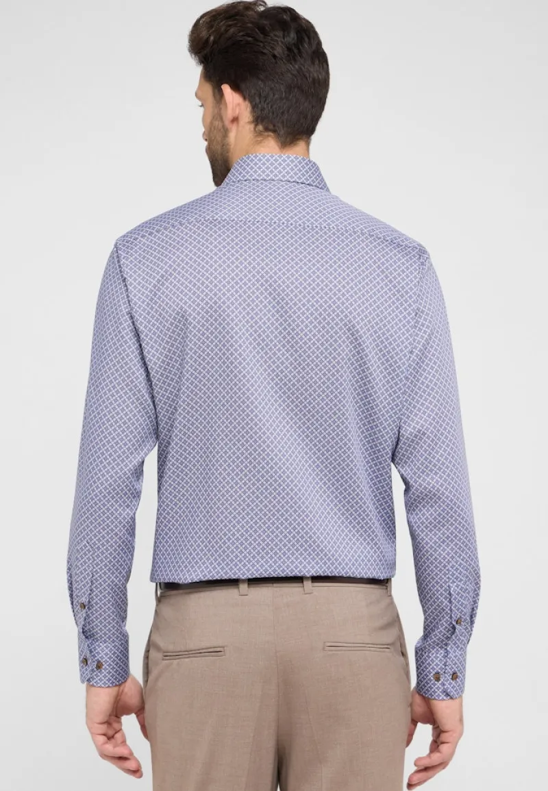 ETERNA Hemden|Big Boys*Hemd Twill Langarm Walnut