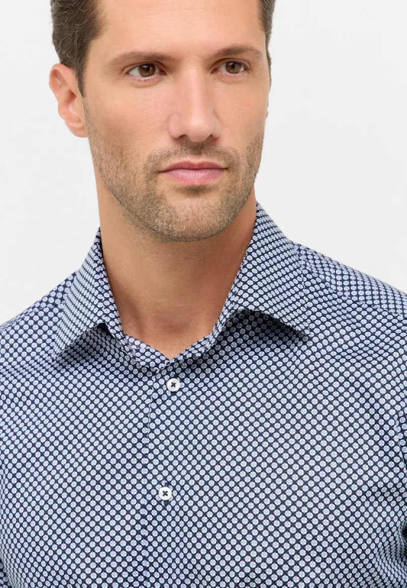 ETERNA Hemden|Big Boys*Hemd Twill super langer Arm (72 cm) navy