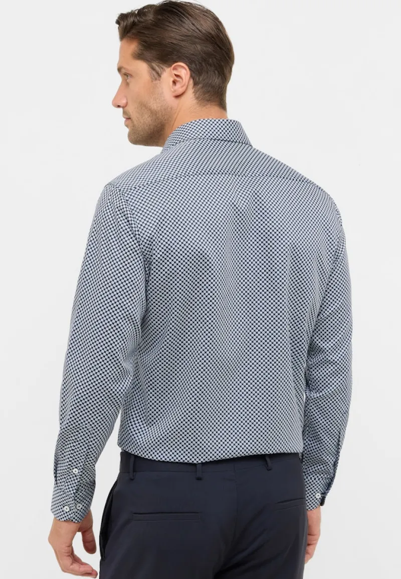 ETERNA Hemden|Big Boys*Hemd Twill super langer Arm (72 cm) navy