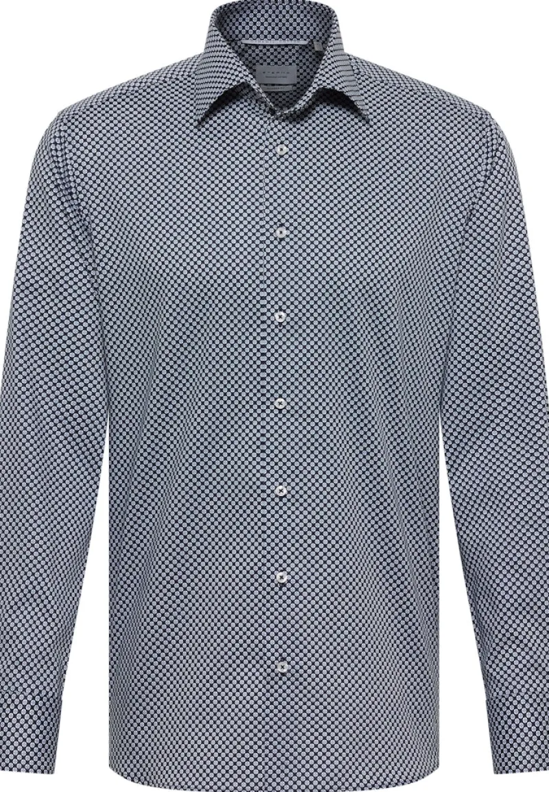 ETERNA Hemden|Big Boys*Hemd Twill super langer Arm (72 cm) navy