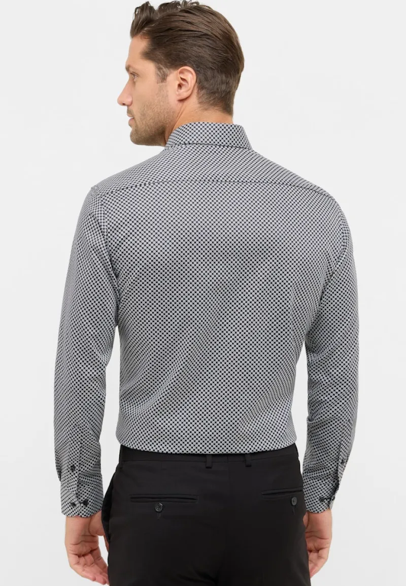 ETERNA Hemden|Big Boys*Hemd Twill super langer Arm (72 cm) anthrazit