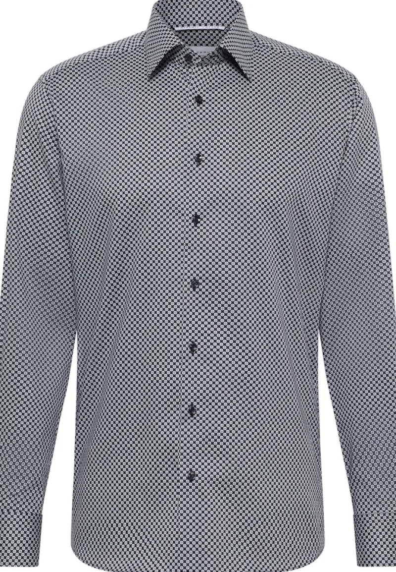 ETERNA Hemden|Big Boys*Hemd Twill super langer Arm (72 cm) anthrazit