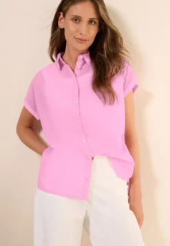 Cecil Blusen*Hemdbluse in Unifarbe cherry blossom pink