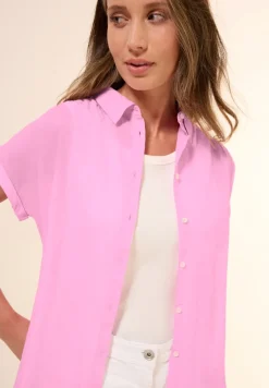 Cecil Blusen*Hemdbluse in Unifarbe cherry blossom pink