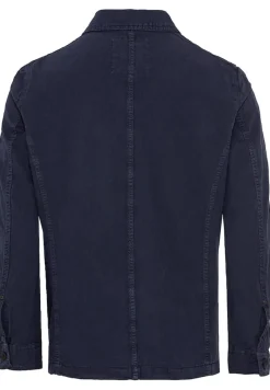 Camel Active Jacken*Hemdjacke aus Baumwoll-Leinenmix night blue