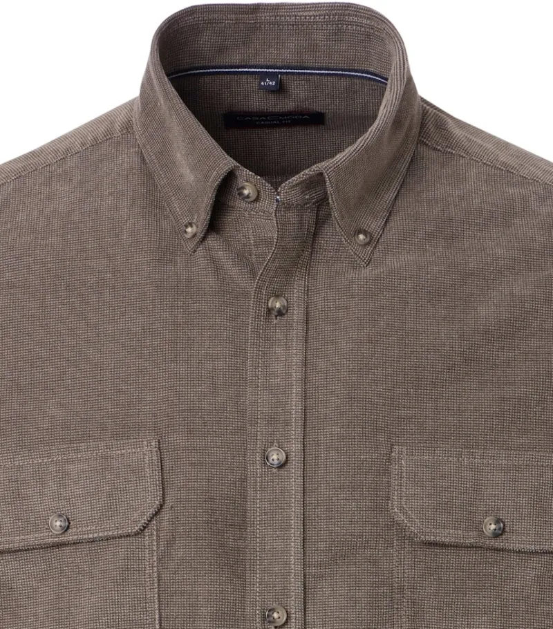 CASAMODA Hemden|Big Boys*Hemdjacke Beige