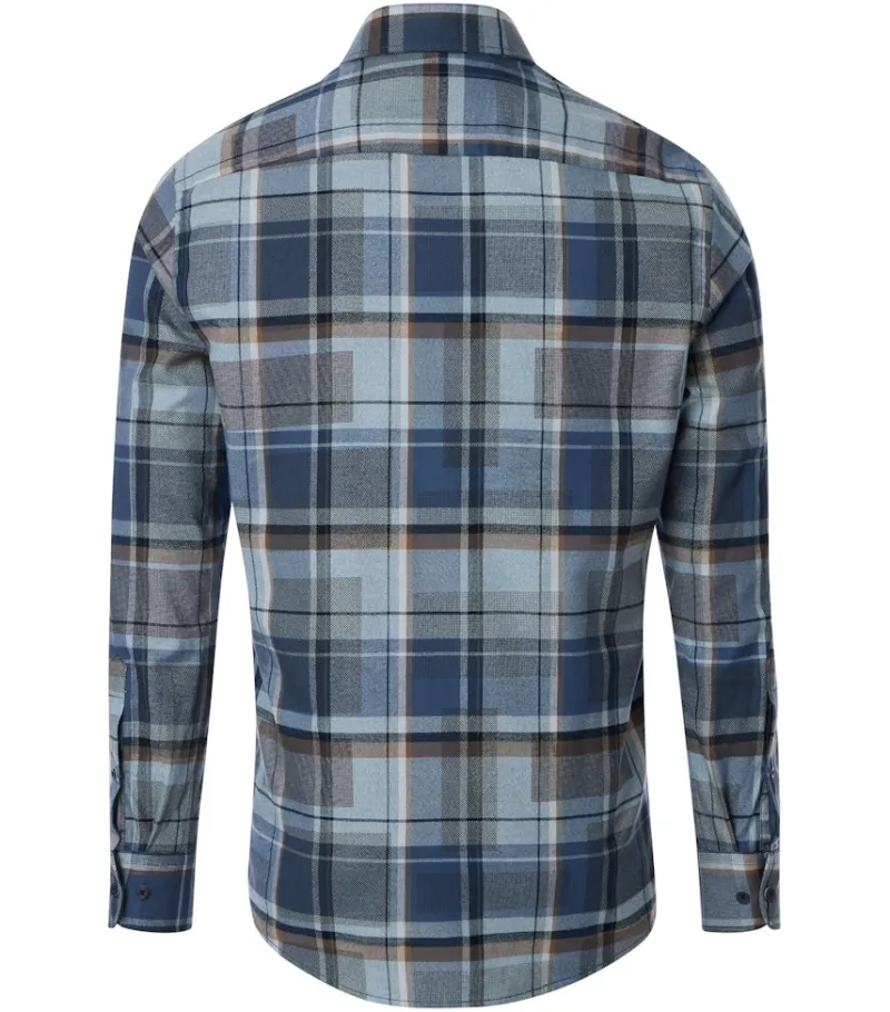 CASAMODA Hemden|Big Boys*Hemdjacke Blau