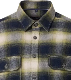 CASAMODA Hemden|Big Boys*Hemdjacke Grün