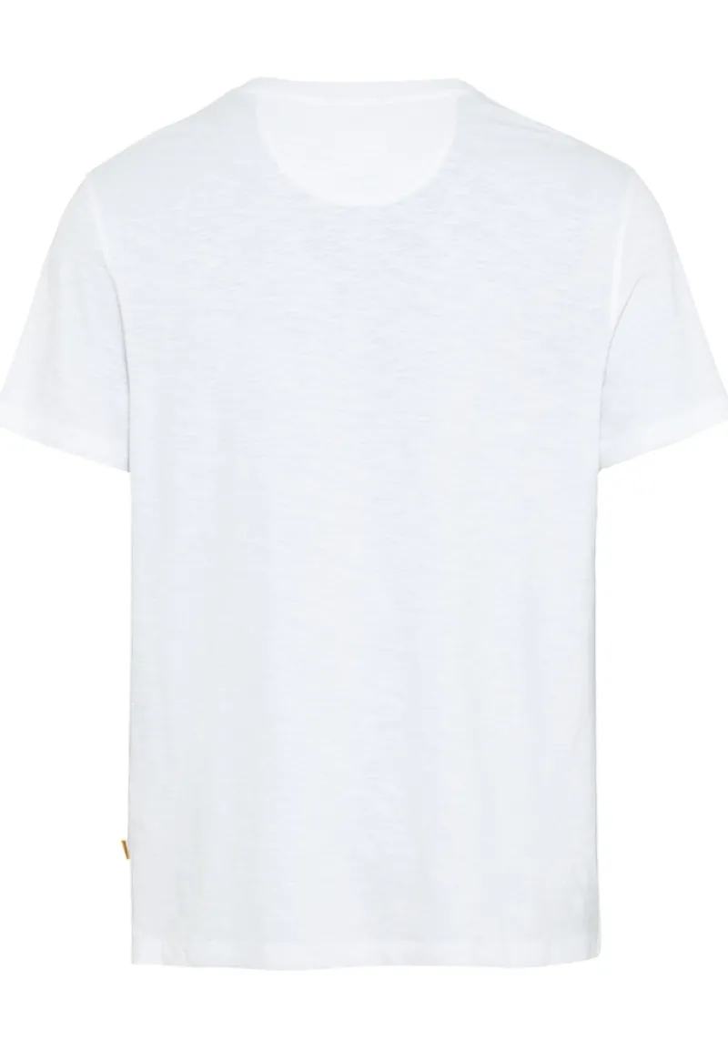 Camel Active Shirts|Big Boys*Henley T-Shirt aus reiner Baumwolle white
