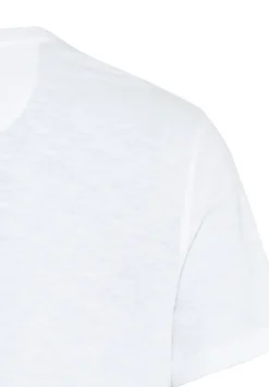 Camel Active Shirts|Big Boys*Henley T-Shirt aus reiner Baumwolle white