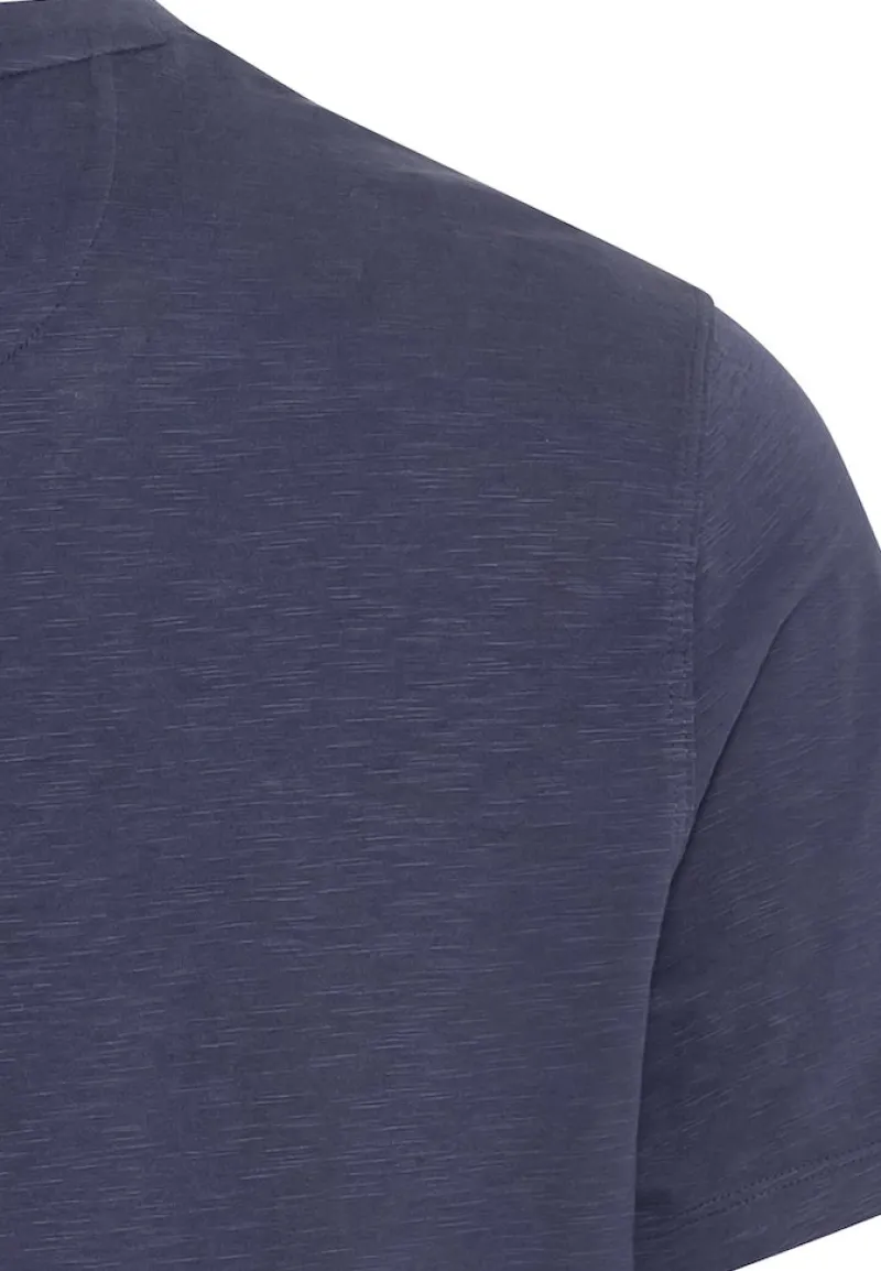 Camel Active Shirts|Big Boys*Henley T-Shirt aus reiner Baumwolle night blue