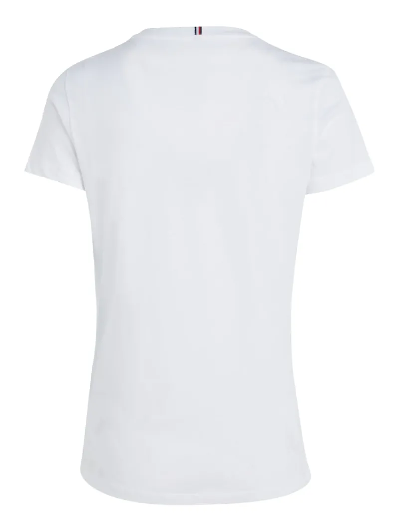 Tommy Hilfiger Shirts*HERITAGE CREW NECK TEE classic white