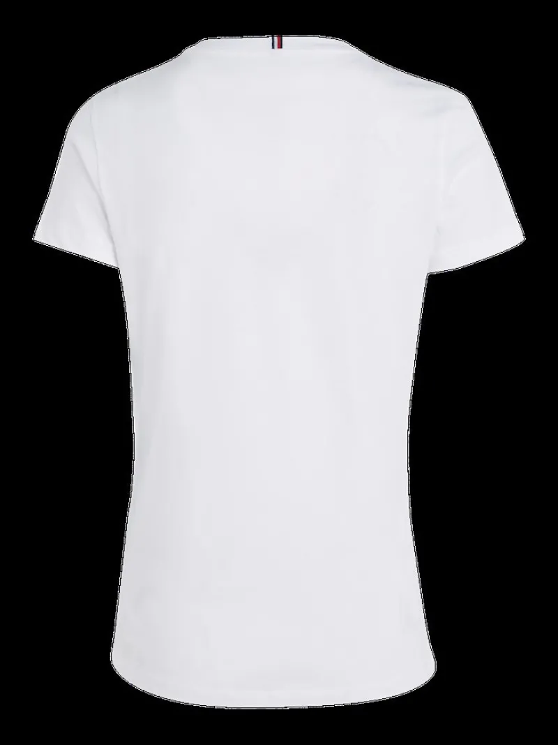 Tommy Hilfiger Shirts*HERITAGE CREW NECK TEE classic white