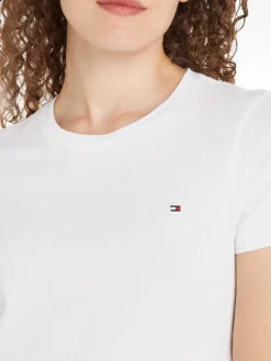 Tommy Hilfiger Shirts*HERITAGE CREW NECK TEE classic white