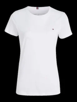 Tommy Hilfiger Shirts*HERITAGE CREW NECK TEE classic white