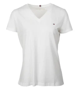 Tommy Hilfiger Shirts*HERITAGE V-NECK TEE classic white
