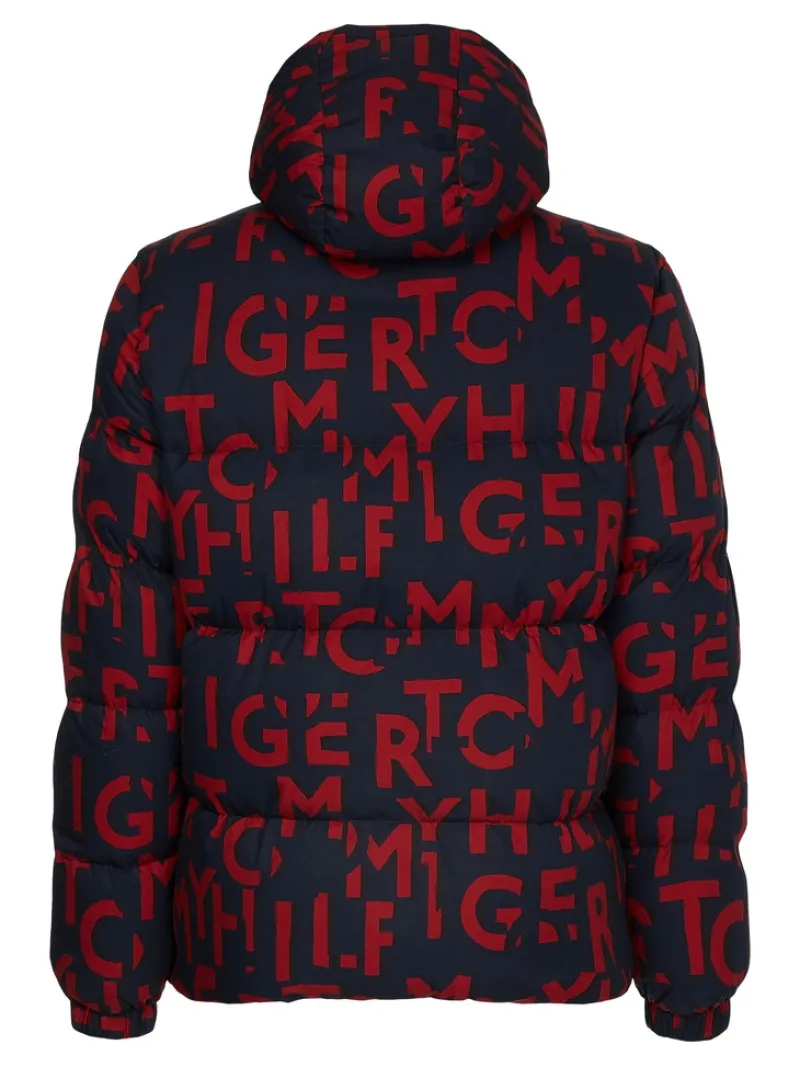 Tommy Hilfiger Jacken|Big Boys*HIGH LOFT PRINTED JACKET tommy letters print