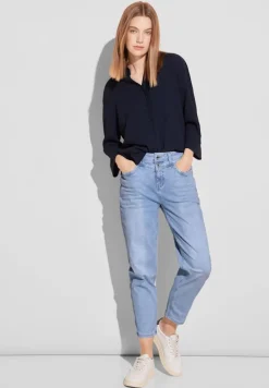 Street One Jeans*High Waist Jeans super light blue washed